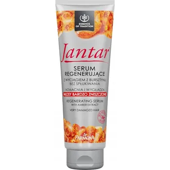 Vlasová regenerace Farmona Jantar Regenerační sérum s výtažkem z jantaru, bez oplachování 100 ml