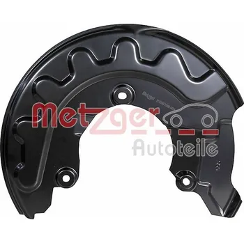 Brzdový kotouč Ochranný plech proti rozstřikování, brzdový kotouč METZGER 6115580