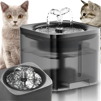 Miska pro psa Napáječka s fontánou RETOO, plastová, 2000 ml