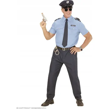 Kostým Policista převlek Kostým karneval vel XXXL