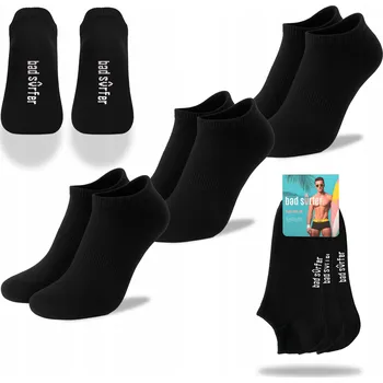 Pánské ponožky Bad Surfer Ponožky SM809 černé, velikost 39-42