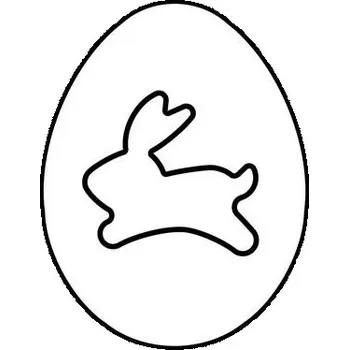 Velikonoční dekorace TORO VYKRAJOVÁTKA VELIKONOČNÍ KRÁLIK 4-6CM NEREZ_hamashop