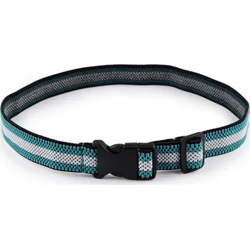 Kapitánská páska Dětský pásek pružný šíře 2,5 cm Varianta: 1 tyrkys, Balení: 1 ks