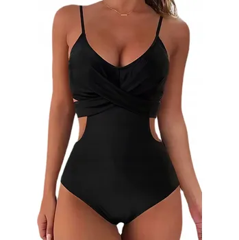 Dámské plavky LoveSex plavky jednodílné černé velikost S