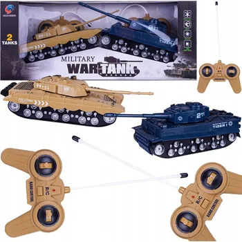 RC model auta Sada dálkově ovládaných tanků RC tank
