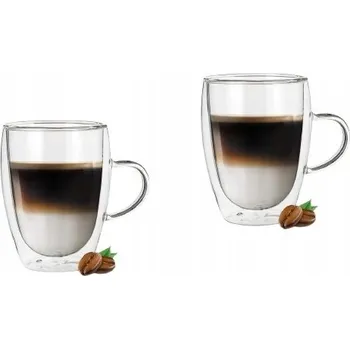 Sklenice na kávu Domosfera 350 ml 2 ks