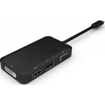 Notebook MicroConnect Video-Dock USB-C (USB3.1CCOM10)