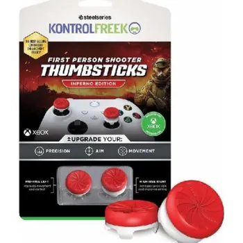 Hra pro Xbox Series Kontrolfreek Inferno Performance Thumbsticks vyrobeno pro Xbox Series X|S, Xbox One, red