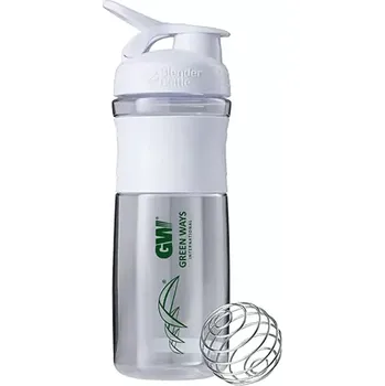 Shaker Green Ways Šejkr Sportmixer Flip Tritan bílý 0,6 L (Pevná texturovaná rukojeť)