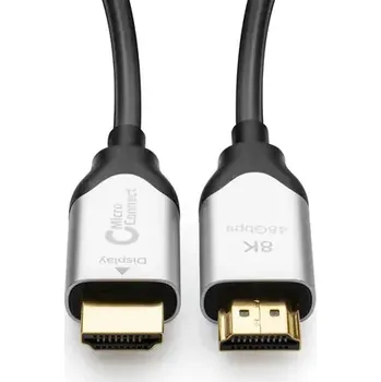 Video kabel MicroConnect Premium Optic Fiber HDMI 2.1 M-M 30m černá (HDM191930V2.1OP)