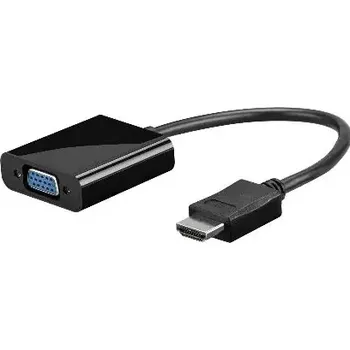 Video kabel MicroConnect Adaptér HDMI 1.4 - VGA M-F (HDMVGA2B)