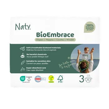 Plena NATY Plenky Bioembrace Midi 4 - 9 kg, 30 ks