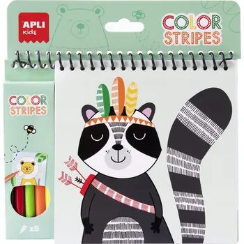 omalovánky Apli Kids: omalovánka s fixami 18790