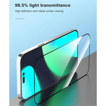 Deví ochranné sklo Van Series Anti-Static pro iPhone 14 Plus/13 Pro Max - Black Frame