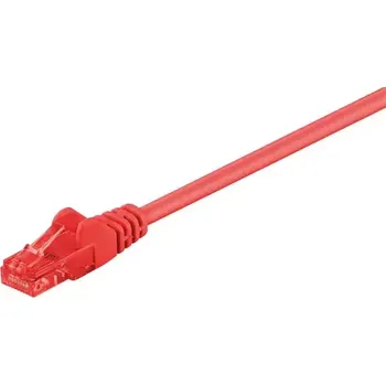 Síťový kabel MicroConnect CAT6 U/UTP 3m CCA červená (B-UTP603R)
