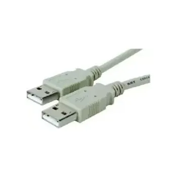 Kabel do PC MicroConnect kabel USB2.0 A (M) - USB2.0 A (M) 3m šedá (USBAA3)