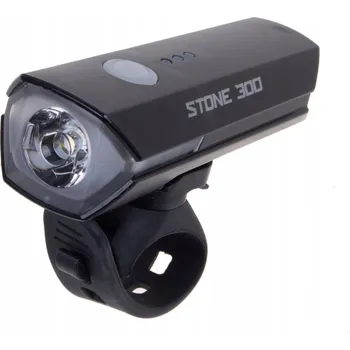 Cyklosvítilna SVĚTLO NA KOLO PŘEDNÍ VERSO STONE 300 USB-C 300lm