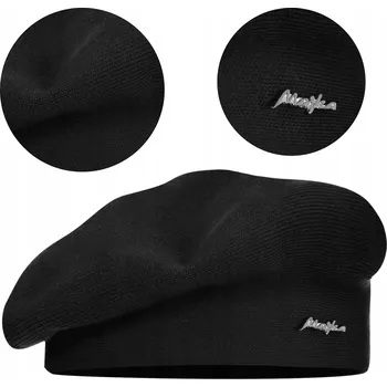 Podprsenka Dámský baret klasický zimní, POLSKÝ výrobek MAJKA, elegantní černý