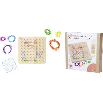 Hračka Montessori Geometrická deska