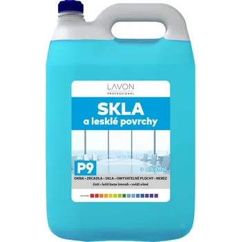Čisticí prostředek na okna LAVON na skla a leské povrchy, 5 l