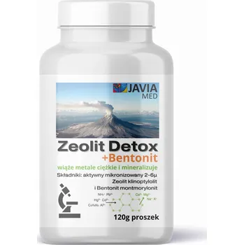 Obraz JAVIA Zeolit Detox + Bentonit 120g