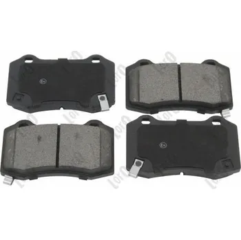 Brzdová destička Sada brzdových destiček, kotoučová brzda ABAKUS 231-02-163