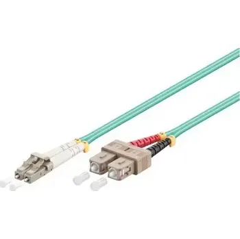 Síťový kabel MicroConnect Optical Fibre Cable LC/SC Multimode duplex OM3 10m modrá (FIB422010)