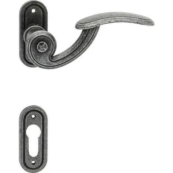 Dveřní kování Kované kování Cobra Imst-R Provedení: otvor pro FAB klíč PZ