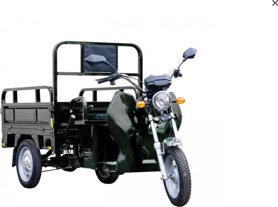 ELEKTRICKÁ NÁKLADNÍ TŘÍKOLKA ADVENTO MAXI ČERNÁ VČ. REDUKCE RYCHLOSTI