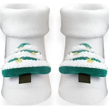 GRAVENO Vánoční dětské ponožky "Stromek" (0–6 m)