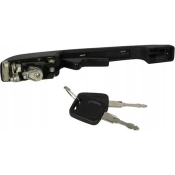 Dveře karosérie VNĚJŠÍ KLIKA DVEŘÍ AUDI 100 PŘEDNÍ S VLOŽKOU ZÁMKU