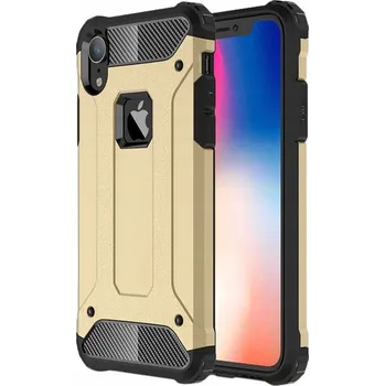 Pouzdro na mobilní telefon Pskom Zadní Kryt pro Apple iPhone XR zlatý