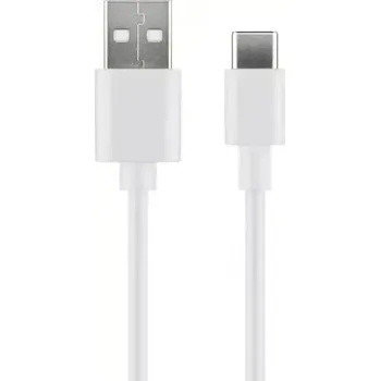 Kabel do PC MicroConnect kabel USB3.1 C (M) - USB2.0 A (M) 0.5m bílá (USB3.1CCHAR05W)