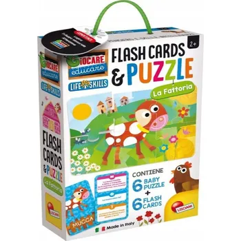 Puzzle Puzzle Lisciani 36 dílků Zábava a vzdělávání - Farma