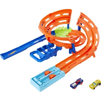 autíčko Mattel Hot Wheels DRÁHA S EXTRA ZATÁČKOU