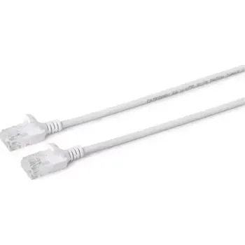 Síťový kabel MicroConnect CAT6a U/UTP SLIM 1.5m bílá (V-UTP6A015W-SLIM)
