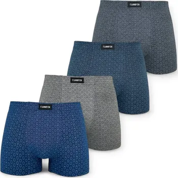 Pánské spodní prádlo Pánské boxerky M6765 (mix barev) - 4 ks - XXXL