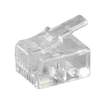 Konektor MicroConnect Konektor RJ-11 6P4C 10 kusů (KON501-10R)