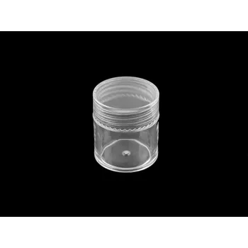 Úložný box Plastová dóza 2,5x2,8 cm šroubovací Varianta: transparent, Balení: 12 ks