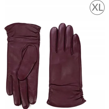 Rukavice Rukavice Elena - bordó | dámské, kožené, zateplené rk23386