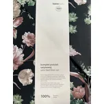 Černé povlečení s květinami 160x200 home&you Home and You Marisol