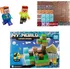 ostatní stavebnice Toybit Minecraft Diamond World magnetická stavebnice 50 ks