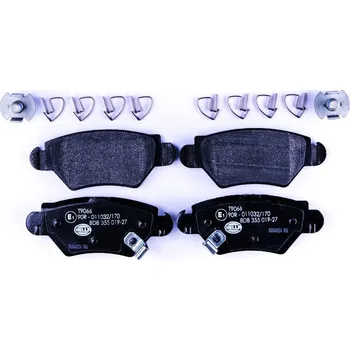 Brzdová destička Sada brzdových destiček, kotoučová brzda HELLA PAGID 8DB 355 019-271