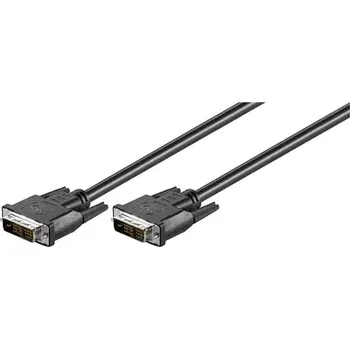 Video kabel MicroConnect Kabel DVI-D (18+1) Single Link Full HD 2m černá (MONCCS2)