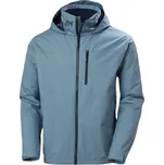 Pánská jachtařská bunda Helly Hansen CREW HOODED MIDLAYER L Světle modrá, Černá