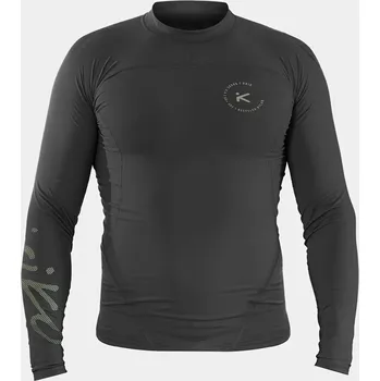 Rashguard Pánské lycrové triko Hiko SHADE V.4, dlouhý rukáv - 2XL žlutá