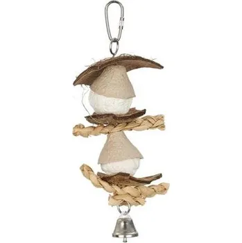 Hračka pro psa A.K. for Pets B.V. Hračka pták přírodní Circus Quapas! 21x9cm