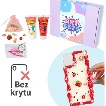 kreativní sada Kreativní sada Artsets na dekoraci krytu - Jahody a králík (ArtSets)