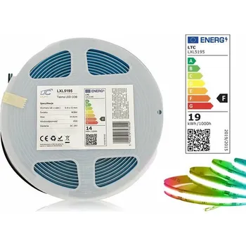 LED páska LED pásek 24V IP20 70W RGBW 5m LTC LXL5195