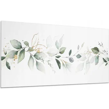 Obraz Vinylový Panel Samolepicí Do Kuchyně Listy a jemné akcenty 100x50 cm